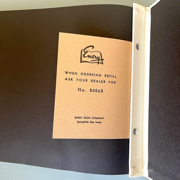 Mid Century Scrapbook Vintage 1960s Photo Album Memory Book Keepsake Scrap Book - Picture 3 of 8